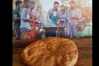 Turks brood met zeezout